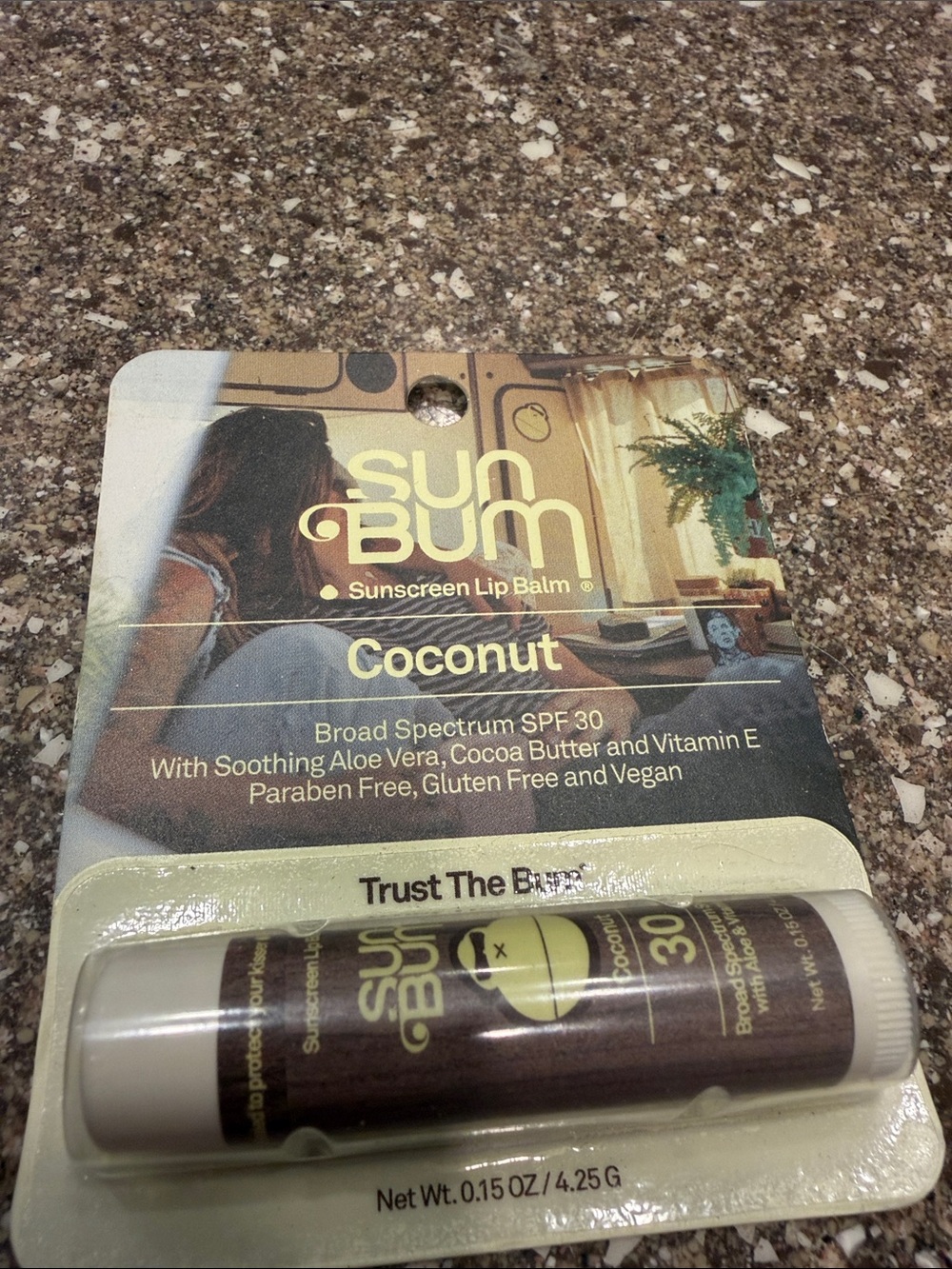 Sun Bum Coconut SPF 30 Sunscreen Lip Balm — Neutral Brown